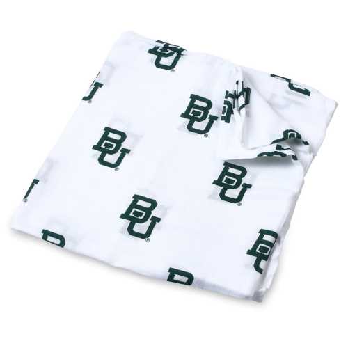 Three Little Anchors College Swaddle Blanket - Baylor Bears