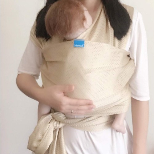 Baby Wrap for Newborn, Breathable Lightweight Stretch Mesh