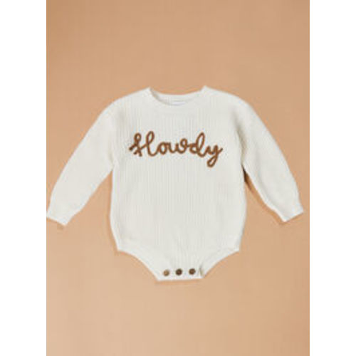 Howdy Sweater Bubble by Mudpie