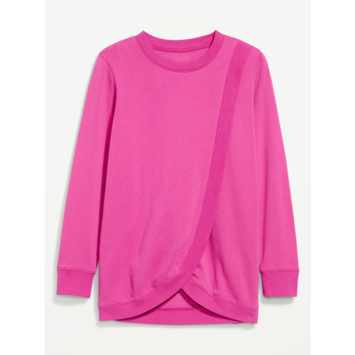 Maternity Cross-Front Nursing Tunic
