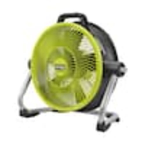 RYOBI ONE+ 18V Cordless Hybrid WHISPER SERIES 14 in. Air Cannon Fan (Tool Only) PCL813B
