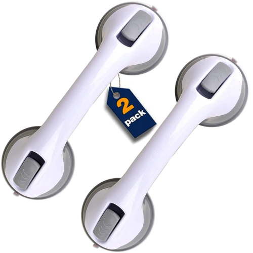 Camkey, Bathroom Shower Grab Bars, 12 inch, 2Pack Safety Support