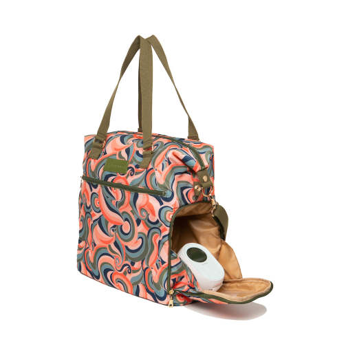 Lizzy Breast Pump Tote (Groovy) – Sarah Wells Bags