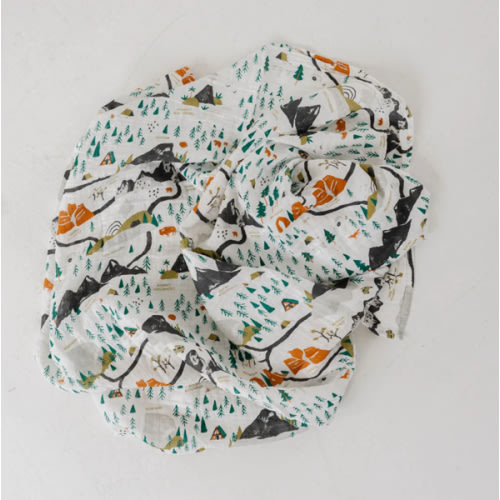 National Parks Swaddle (Mini Pattern)