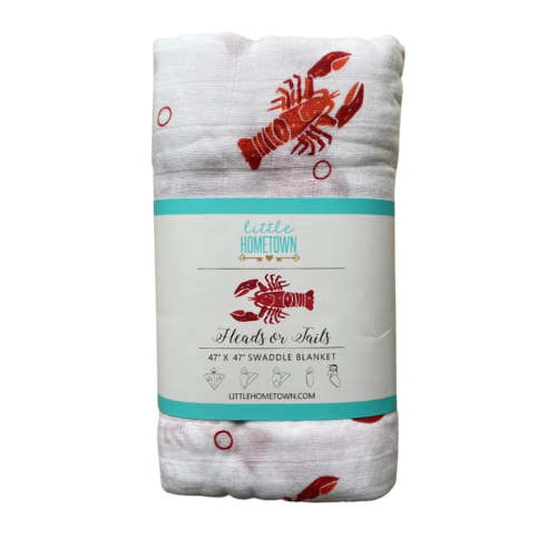 Crawfish Swaddle Blanket