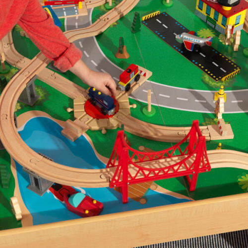 Waterfall Mountain Train Set and Table - KidKraft | Maisonette
