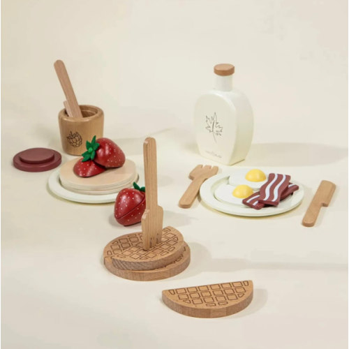 Wooden Brunch Playset