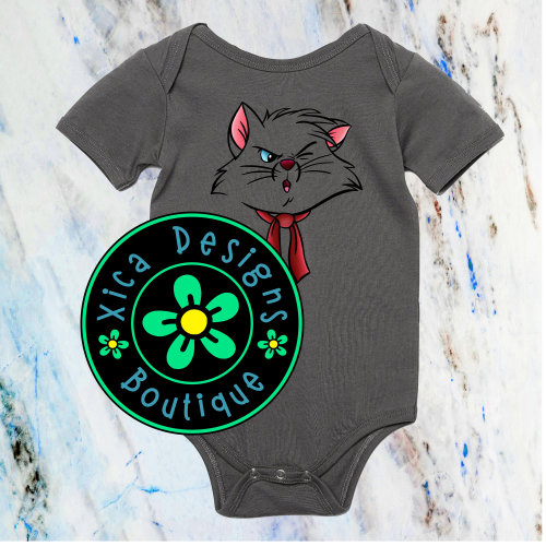 Berlioz Bodysuit: The Aristocats Face Shirt, Halloween Costume