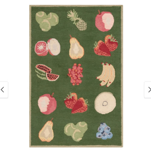 SAFAVIEH Handmade Chelsea Britny French Country Fruit Wool Rug