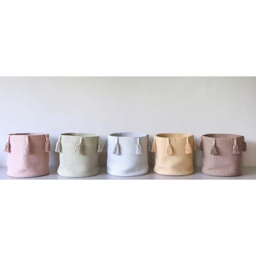 Woody Basket, Honey - Lorena Canals | Maisonette