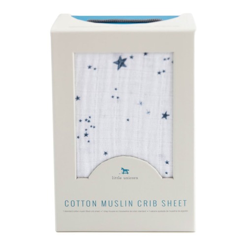 Cotton Muslin Crib Sheet