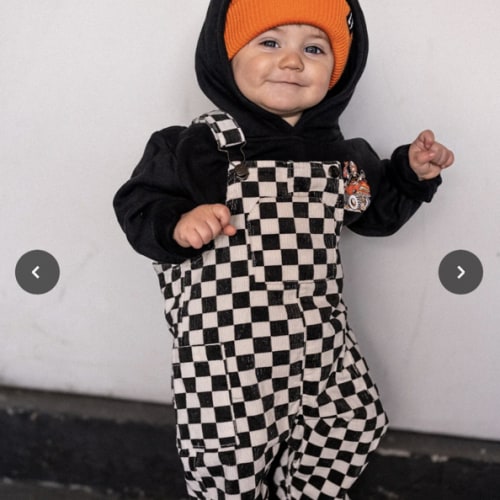 Classic Checker Overalls