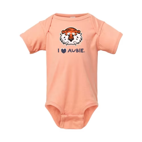 Infant I Heart Aubie Onesie