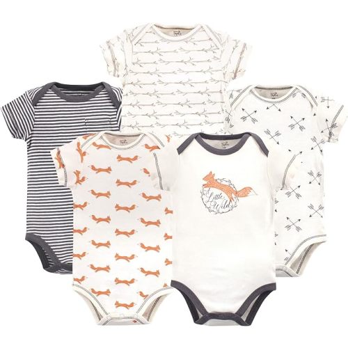 Touched by Nature Unisex Baby Organic Cotton Bodysuits