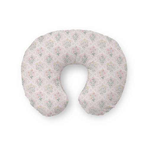 Nursing Pillow Cover | Garden Ribbon Rose