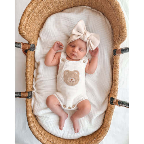 Índigo Dreams - Bear Knit Romper