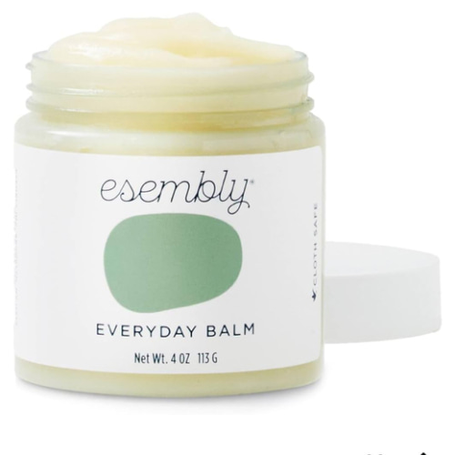 Esembly Everyday Balm, Organic Diaper Balm for Delicate Baby Skin, Diaper Rash Prevention, Multiple Uses Including Nipple Cream, Cradle Cap, Dry and Chapped Skin, Made in USA, 4oz