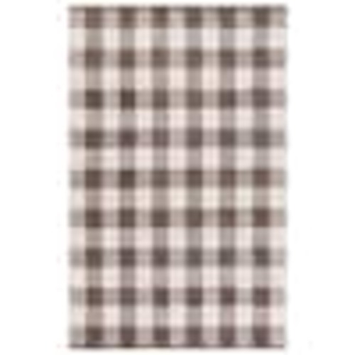 SAFAVIEH Genre 4 ft. x 6 ft. Brown/Ivory Abstract Plaid Area Rug GRE801T-4