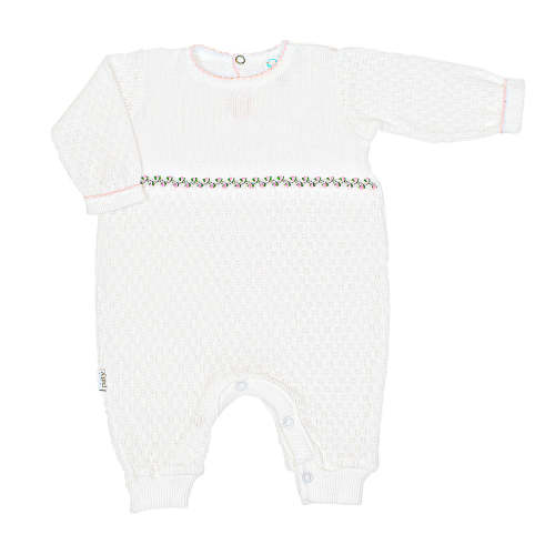 Paty Knit Long Sleeve Romper, Ruth Collection