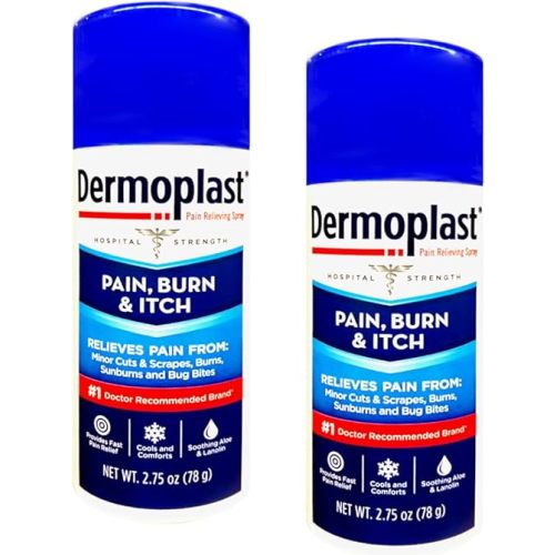Dermoplast Pain Relieving Spray- 2 oz (Pack of 2)