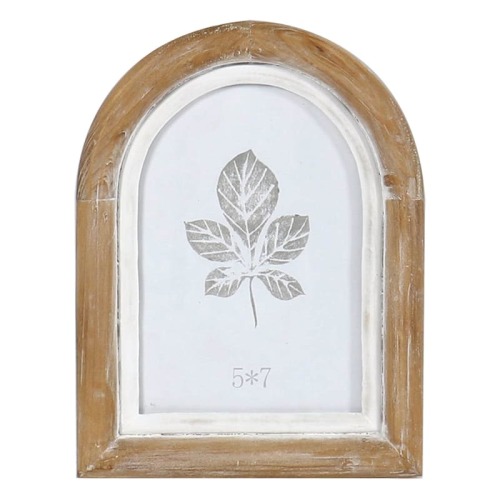Honeybloom Arch Tabletop Picture Frame, 5x7