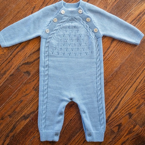 Blue Coming Home Outfit for Baby Boys I Ruth and Ralph