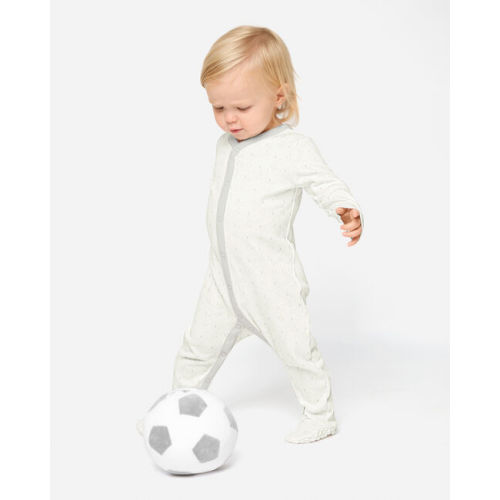 Spurs Baby Plush White And Grey My First Football