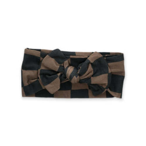 Love Locket Baby Knotted Headband in Stretchy Bamboo – Soft & Breathable Comfort by Ellie Sue