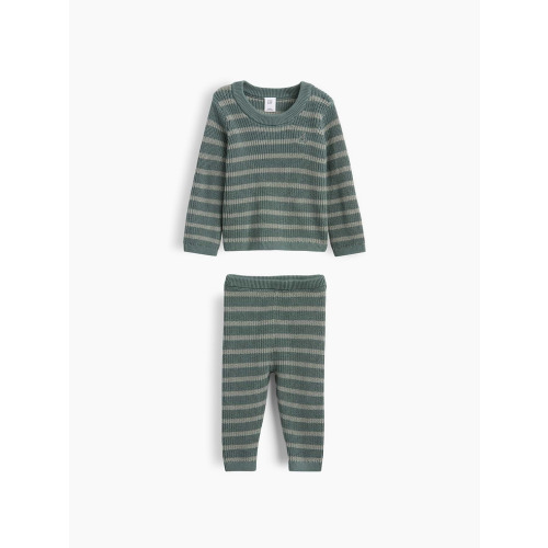 Baby Stripe Sweater Set