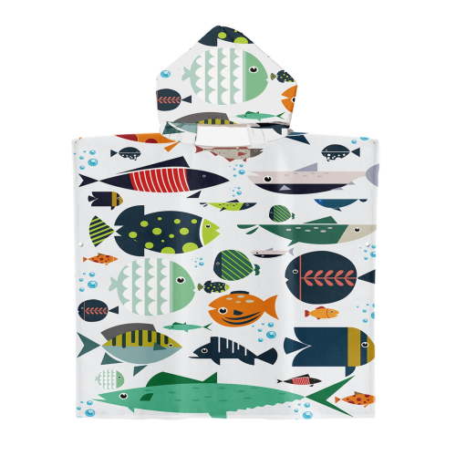 Kids Beach Towels,Kids Swimming Pool Kids Beach Hooded Beach Changing Towel Swimming Wearable Microfiber Beach Towel,Beach Towels for Kids,Microfiber Beach Towels - Walmart.ca