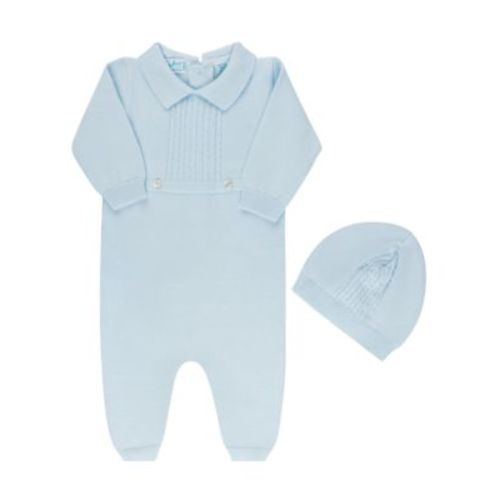 Boys' Cable Knit Longall with Hat - Baby