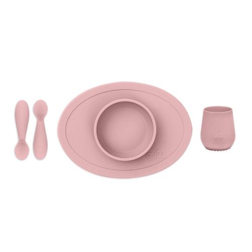 ezpz First Food Set - Blush - 4pc