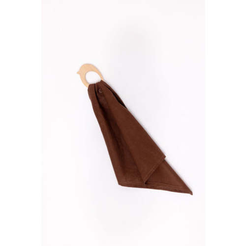 Cormorant - Linen + Maple Ring Teether – WildBird