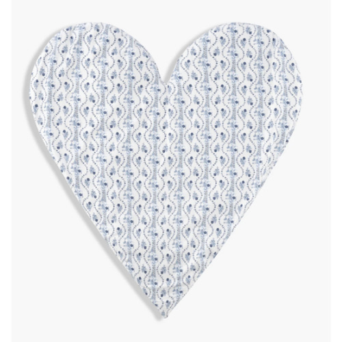 The Tummy Time Mat - Blue Vine Stripe