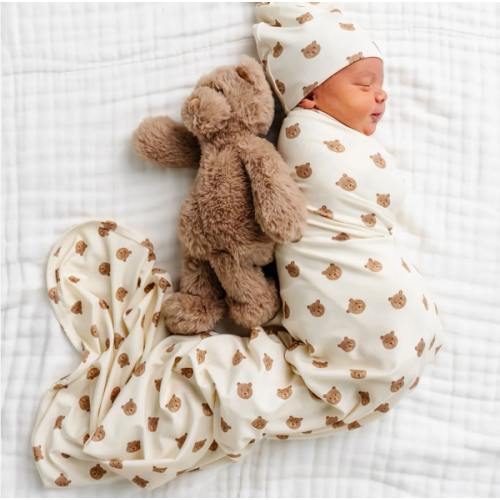 Teddy Swaddle Blanket