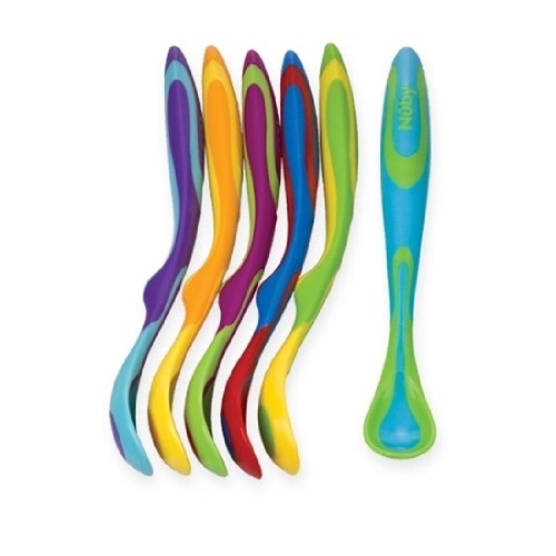 Nuby Feeding Spoons 6 Pack