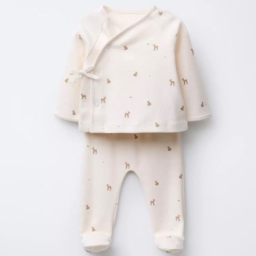 FAWN T-SHIRT AND LEGGINGS SET - Ecru | ZARA United States