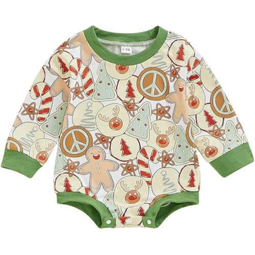 St. Patrick Toddler Baby Girl Outfit Nweborn Infant Clothes Long Sleeve Sweatshirt Romper Cute Crewneck Onesie