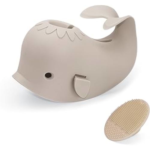 Bath Faucet Cover for Kids,Bath Spout Cover for Baby are Suitable for Most Bathtub Faucet,spout Cover Bathroom Tub Adds Fun to Your Baby in The Shower.(Grayish Beige)