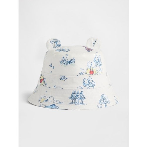 Baby Winnie The Pooh Cotton Gauze Bucket Hat