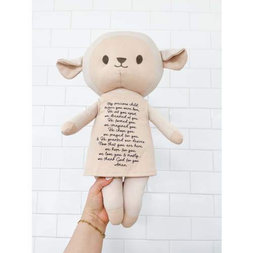 Precious Lamb Stuffy – OUR HOUSE ABOVE