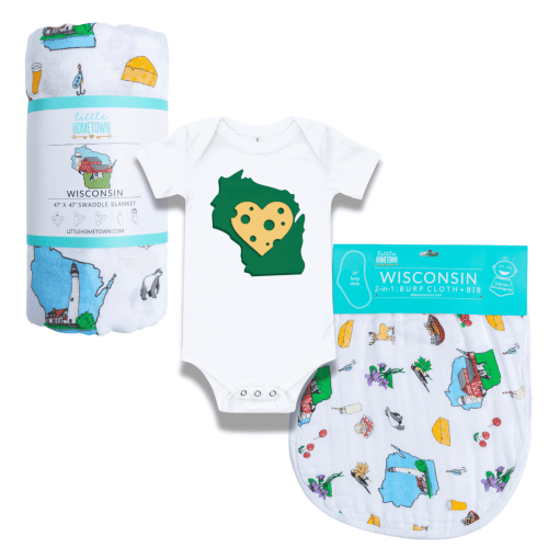 Wisconsin Baby Gift Bundle