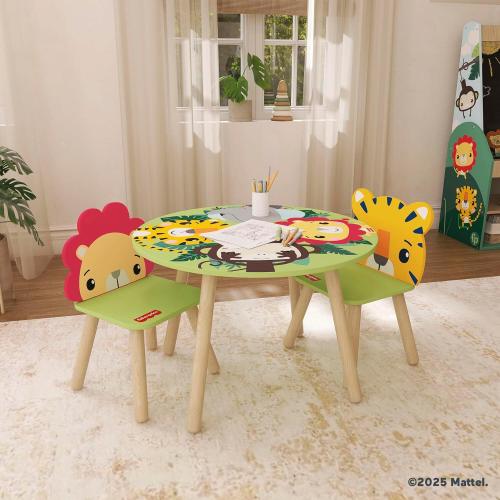Fisher-Price Fauna Collection Kids Table and 2 Chairs Set | Ashley