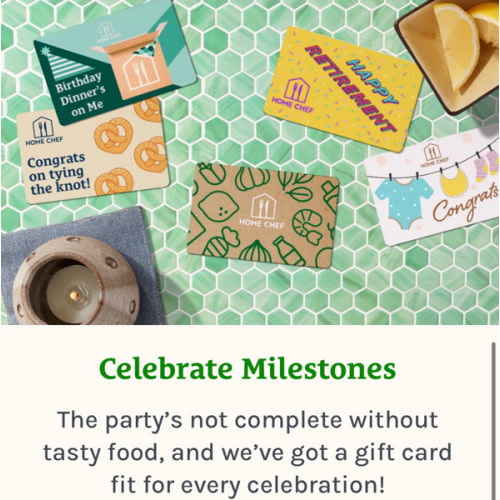 Home Chef Gift Card