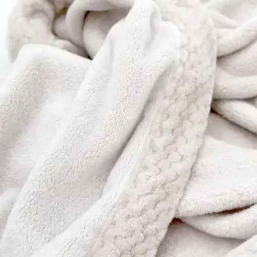 Oatmeal Plush Blanket | aden + anais
