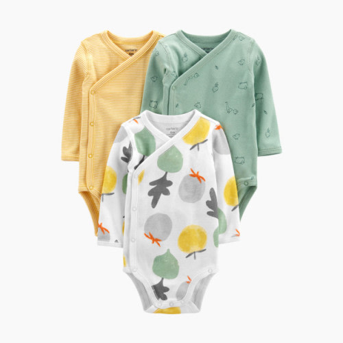 Side-Snap Bodysuits (3 Pack) - Fruit