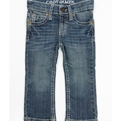 Cody James Toddler Boys' Stone Cold Wash Slim Boot Stretch Jeans - Infant & Toddler
