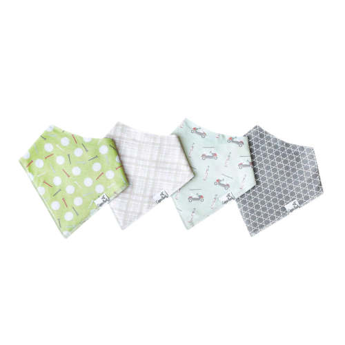 Single Bandana Bib - Bogey by Copper Pearl – Pacifier Kids Boutique