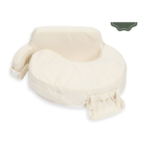 My Brest Friend Super Deluxe Nursing Pillow with Cotton Cover - Oat