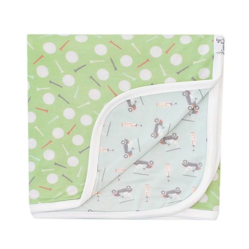 Copper Pearl Three-Layer Baby Blanket: Soft Quilt for Boys and Girls | Breathable, Cozy Toddler Blanket | 46x46 Premium Polyester/Rayon | Bogey